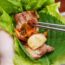 画像をギャラリービューアに読み込む, 高級かごしま黒豚「黒宝豚」サムギョプサルセット【冷凍】