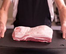 画像をギャラリービューアに読み込む, 高級かごしま黒豚「黒宝豚」サムギョプサルセット【冷凍】